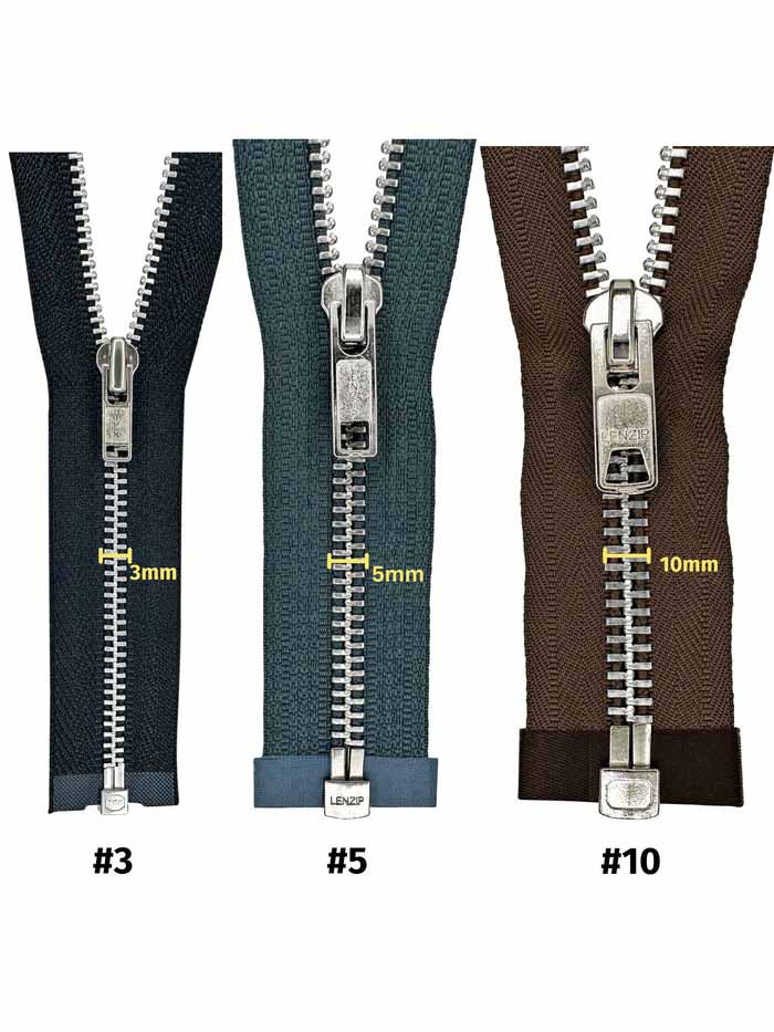 Zipper Size/Zipper Type